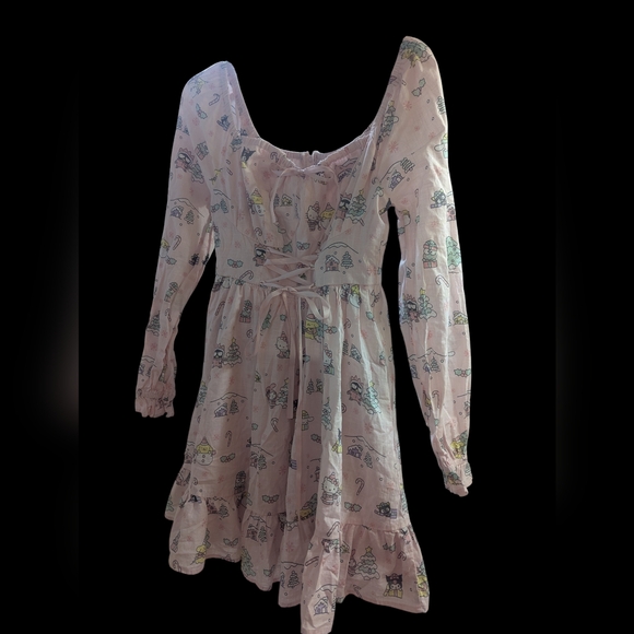 Hello Kitty Christmas Dress Size Medium - Picture 5 of 11